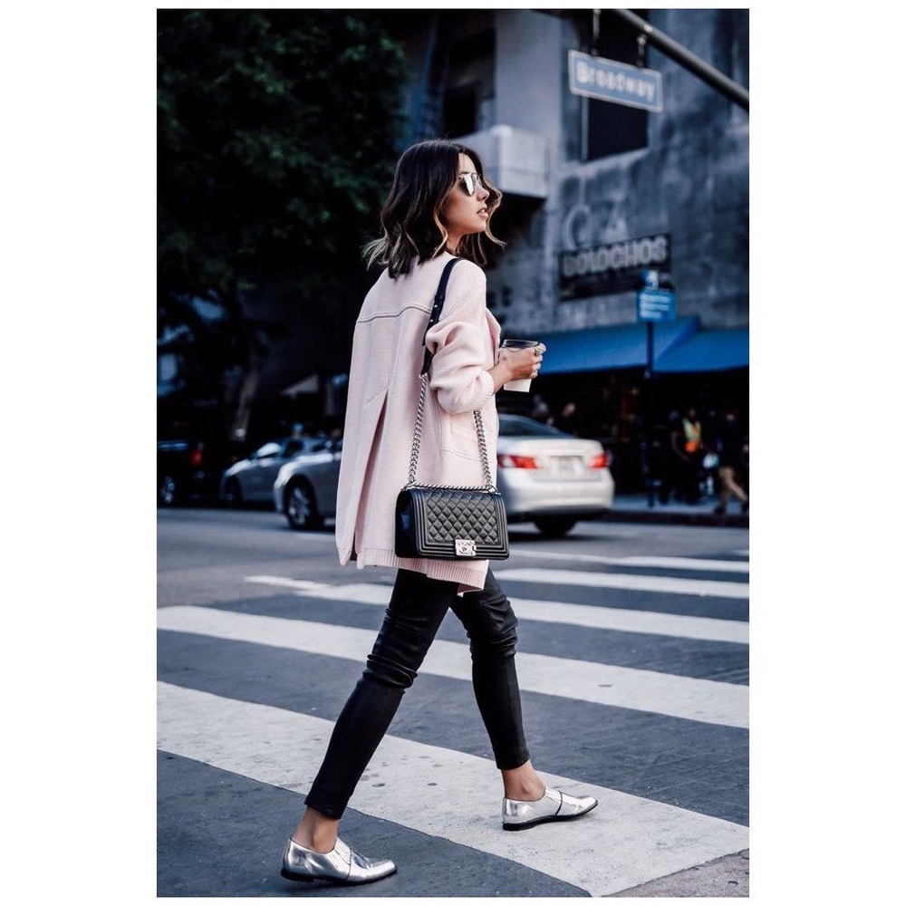 🤍 NEW! Metallic Stand Out Nine West Stacked Loafers